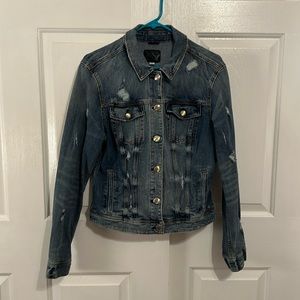Distressed Jean Jacket